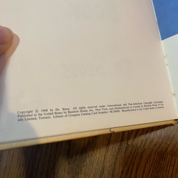 Vintage Dr. Seuss book club edition 1968 The Foot Book Children RARE Copy - Picture 5 of 11